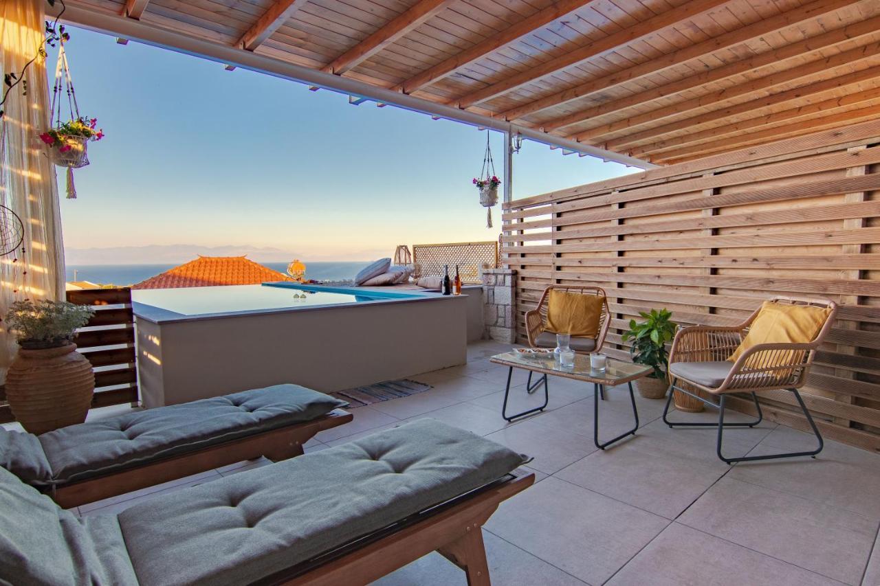 Georgianna'S Suite With Private Pool , 'Blank Suite' Charokopio Exteriér fotografie